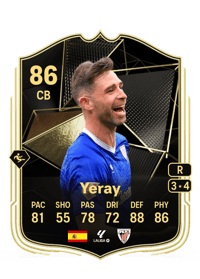 Yeray Team of the Week 86 OVR