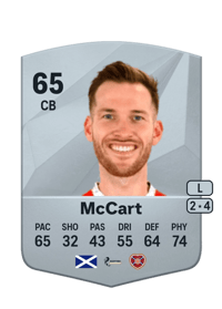 Jamie McCart Common 65 OVR