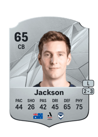 Lachlan Jackson Rare 65 OVR