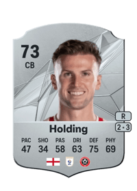 Rob Holding Rare 73 OVR