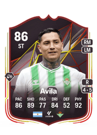 Ezequiel Ávila World Tour 86 OVR