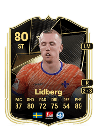 Isac Lidberg Team of the Week 80 OVR