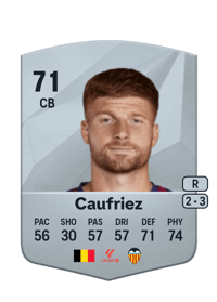 Maximiliano Caufriez Common 71 OVR