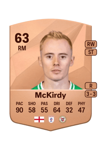 Harry McKirdy Common 63 OVR