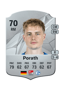 Finn Porath Rare 70 OVR