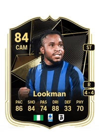 Ademola Lookman Team of the Week 84 OVR