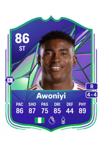 Taiwo Awoniyi Rivals Mastery 86 OVR