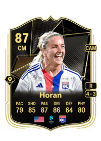 Lindsey Horan Team of the Week 87 OVR