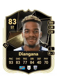 Grady Diangana Team of the Week 83 OVR