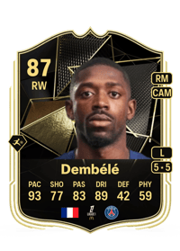 Ousmane Dembélé Team of the Week 87 OVR
