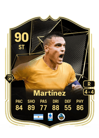 Lautaro Martínez Team of the Week 90 OVR