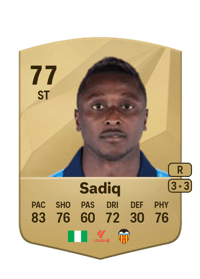 Umar Sadiq Common 77 OVR