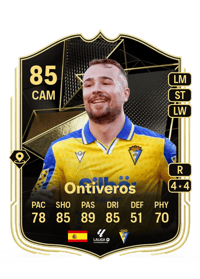 Ontiveros Team of the Week 85 OVR