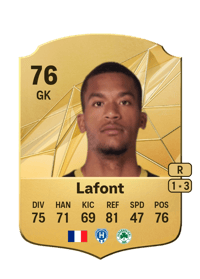 Alban Lafont Rare 76 OVR