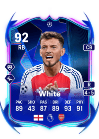 Benjamin White UCL Road to the Final 92 OVR