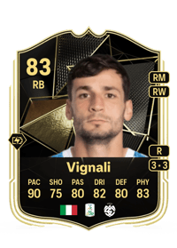 Luca Vignali Team of the Week 83 OVR
