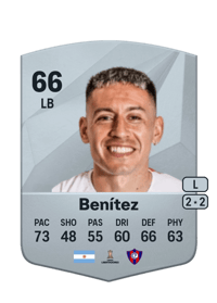 Guillermo Benítez Common 66 OVR
