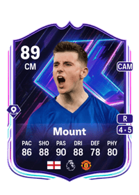 Mason Mount Flashback Player 89 OVR