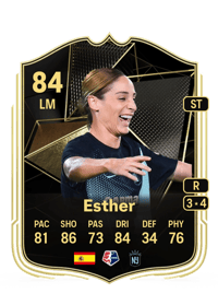 Esther Team of the Week 84 OVR