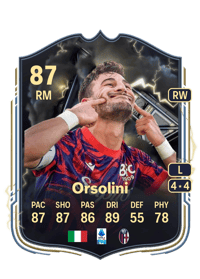 Riccardo Orsolini Thunderstruck 87 OVR