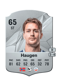 Sigurd Haugen Rare 65 OVR