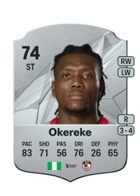 David Okereke Rare 74 OVR