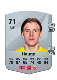 Jens Petter Hauge Common 71 OVR