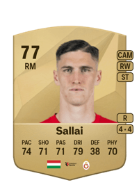 Roland Sallai Common 77 OVR