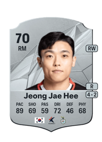Jeong Jae Hee Rare 70 OVR