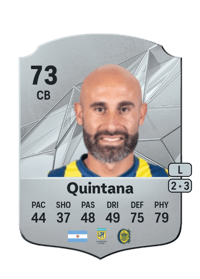 Carlos Quintana Rare 73 OVR