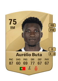 Aurélio Buta Common 75 OVR