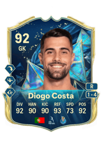 Diogo Costa TEAM OF THE SEASON 92 OVR