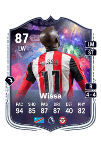 Yoane Wissa NumeroFUT 87 OVR