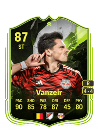 Dante Vanzeir Showdown Plus 87 OVR