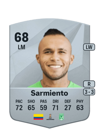 Andrés Sarmiento Common 68 OVR