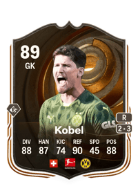 Gregor Kobel Ultimate Succession 89 OVR