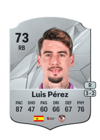 Luis Pérez Rare 73 OVR