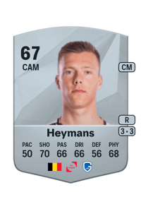 Daan Heymans Common 67 OVR