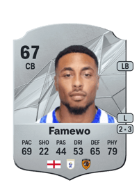 Akin Famewo Rare 67 OVR