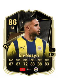 Youssef En-Nesyri Team of the Week 86 OVR