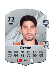 Berkay Özcan Rare 72 OVR