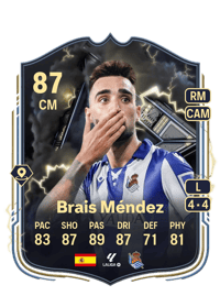 Brais Méndez Thunderstruck 87 OVR