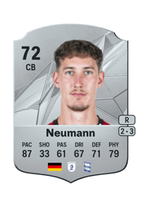 Phil Neumann Rare 72 OVR