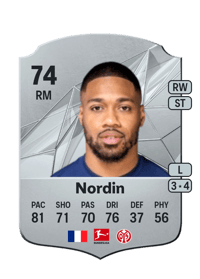Arnaud Nordin Rare 74 OVR