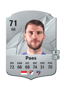 Maarten Paes Rare 71 OVR