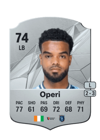 Christopher Operi Rare 74 OVR