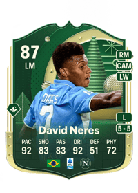 David Neres Winter Wildcards 87 OVR