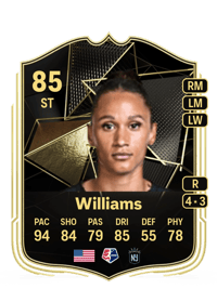 Lynn Williams Team of the Week 85 OVR