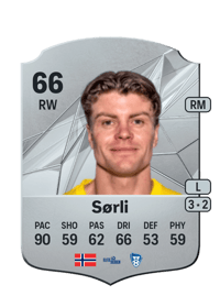 Sondre Sørli Rare 66 OVR