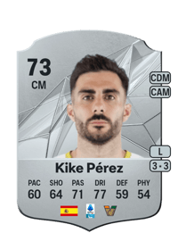 Kike Pérez Rare 73 OVR